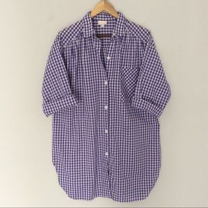 Vintage 80's cotton shirtdress